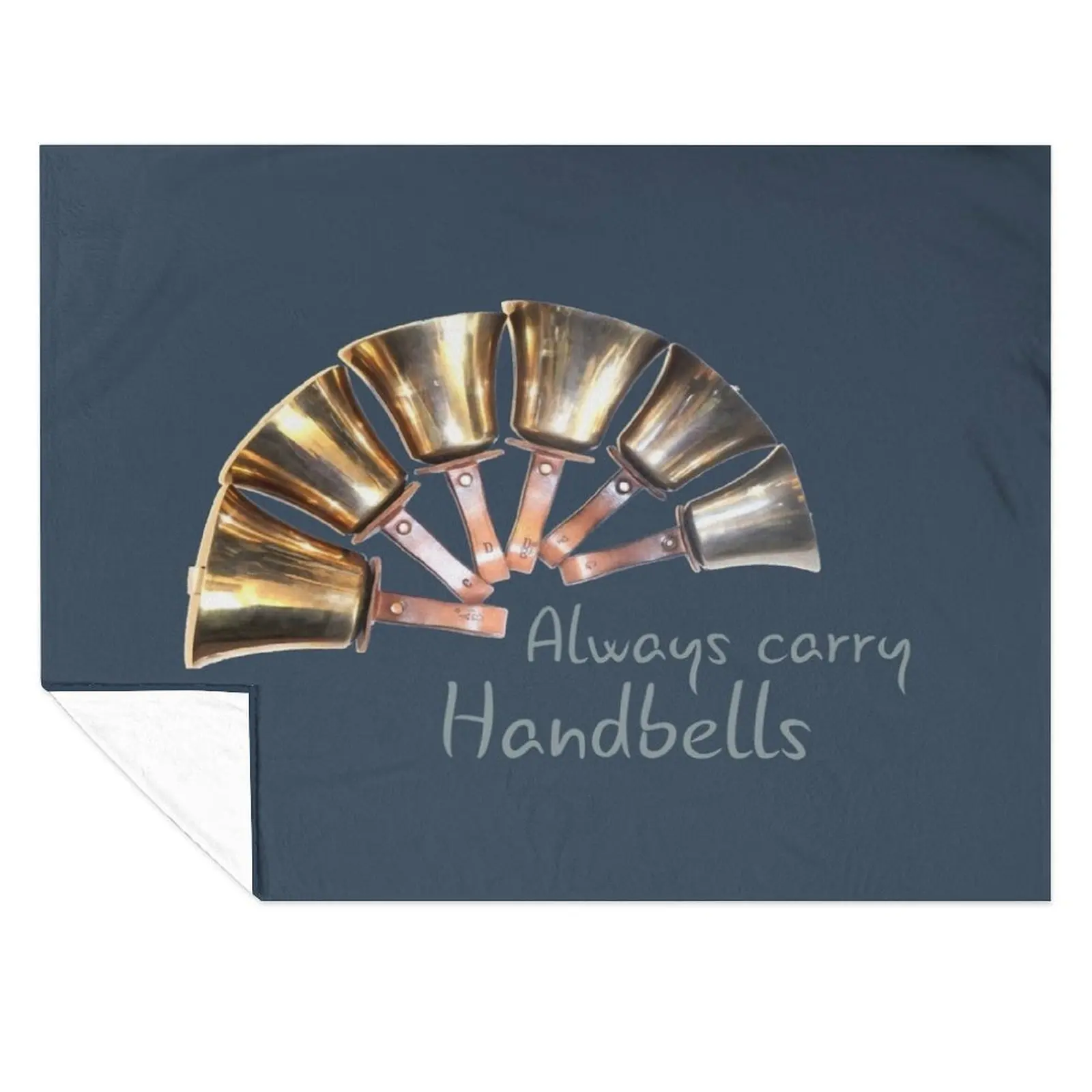 

Bell Ringing - ALWAYS CARRY HANDBELLS Throw Blanket bed plaid Luxury Vintage Thins Blankets