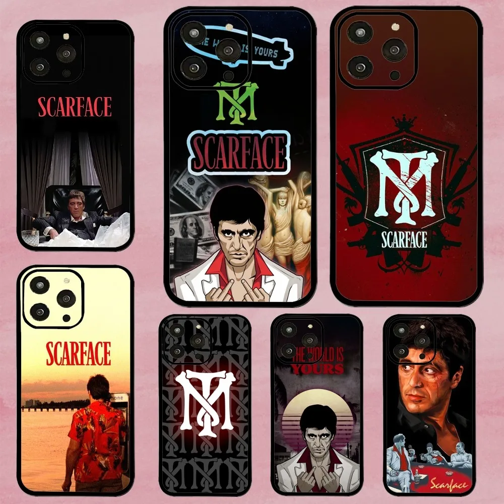 Film Scarface Phone Case For Iphone 15 11 13 14 Pro Max 7 8 Plus X Xr Xs Max Se2020 12mini Cover Case