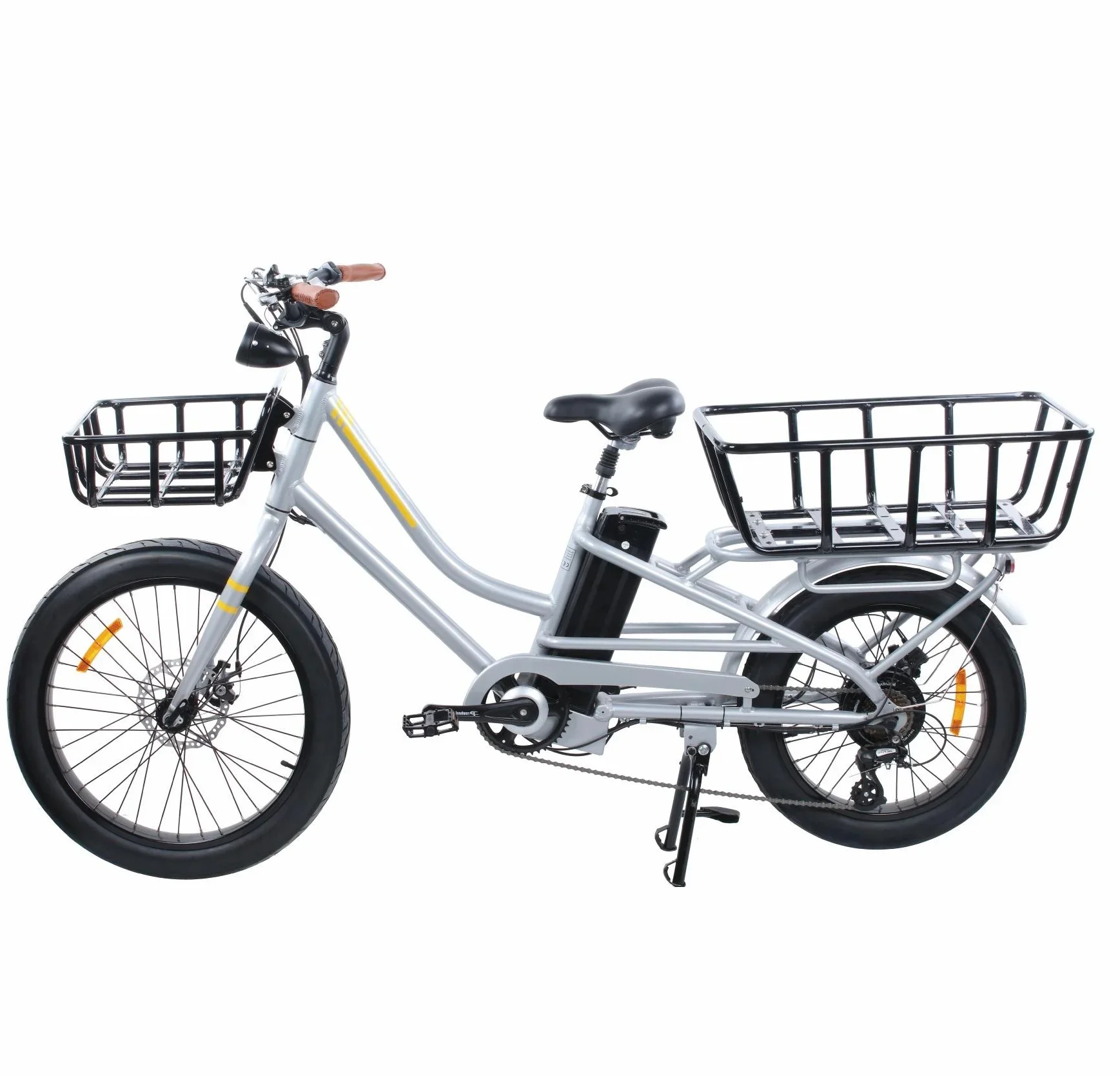 Alta qualidade baixo transportadora poderosa entrega de carga ebike ultra carga ebike pneu gordo bicicleta elétrica