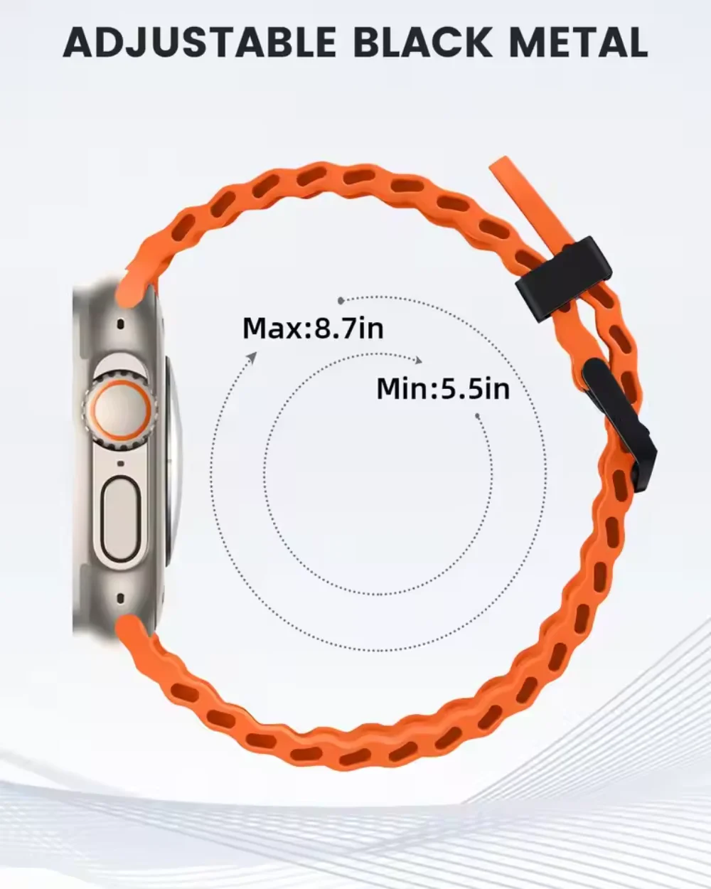 Strap For Apple Watch Ultra Band Ultra 49mm 1:1 Original Ocean Belt iWatch For Ultra Series 10 46mm 9 8 7 45mm SE 6 5 44mm Band