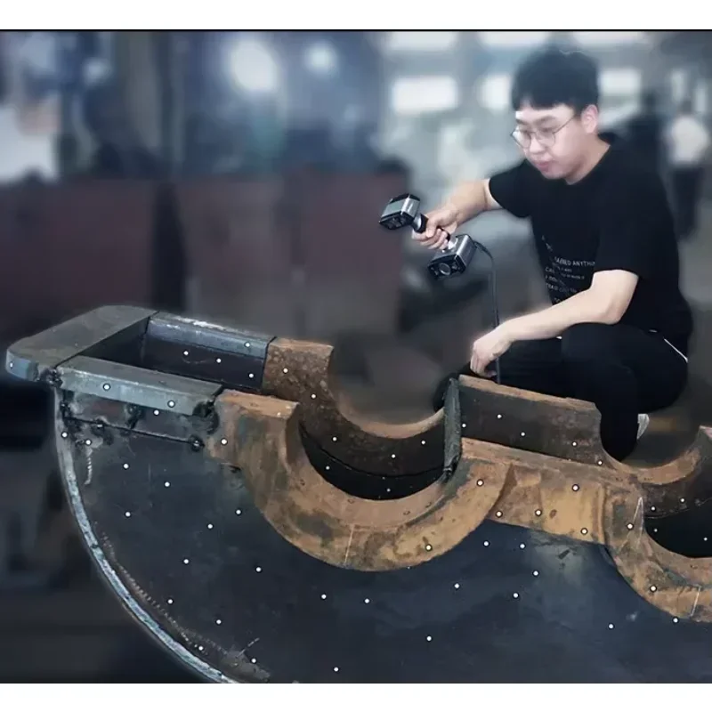 NEW 2025High-end mechanical parts scanning  handheld 3d scanner Einscan  for reversal design popular use in machinery industry