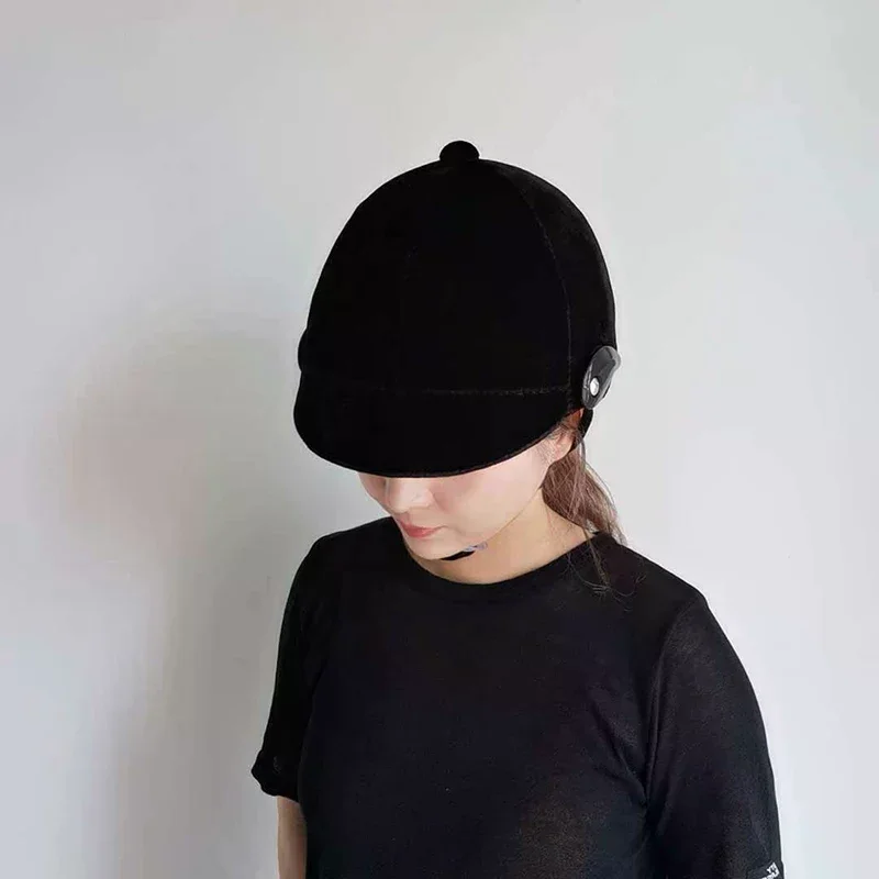 乗馬用ヘルメット プロ仕様 男女兼用 クラシック乗馬キャップ 保護具 アウトドア 調整可能 スポーツ 乗馬帽子 キャップ