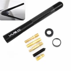 12CM Car Carbon Fiber Antenna for Renault Megane 2 3 RS Duster Logan Clio Laguna 2 Captur