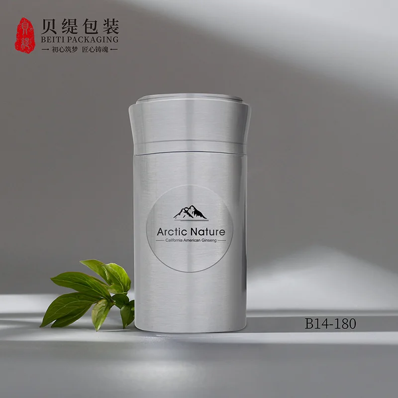 Aluminum Alloy Tea Pot Packing Bottle Cordyceps Sinensis Buccal Tablets Products Bottle Melatonin Capsule Bottle