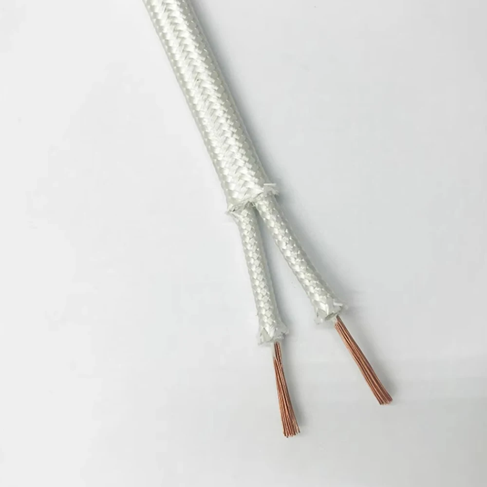 Mica High-temperature Wire Fire-retardant Twisted Pair of  2-core Oxygen-free Copper 500 ℃ Temperature-resistant Cable