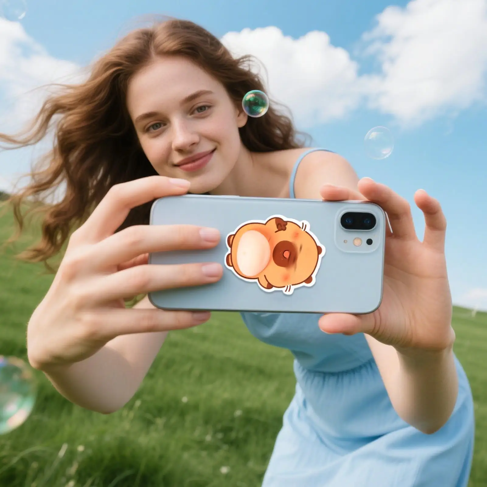 

Милые 3D наклейки, 30 шт., милые 3D забавные мягкие детские игрушки, наклейки с мультяшными животными для тетрадей, учебников, пеналы, планшетов, вода