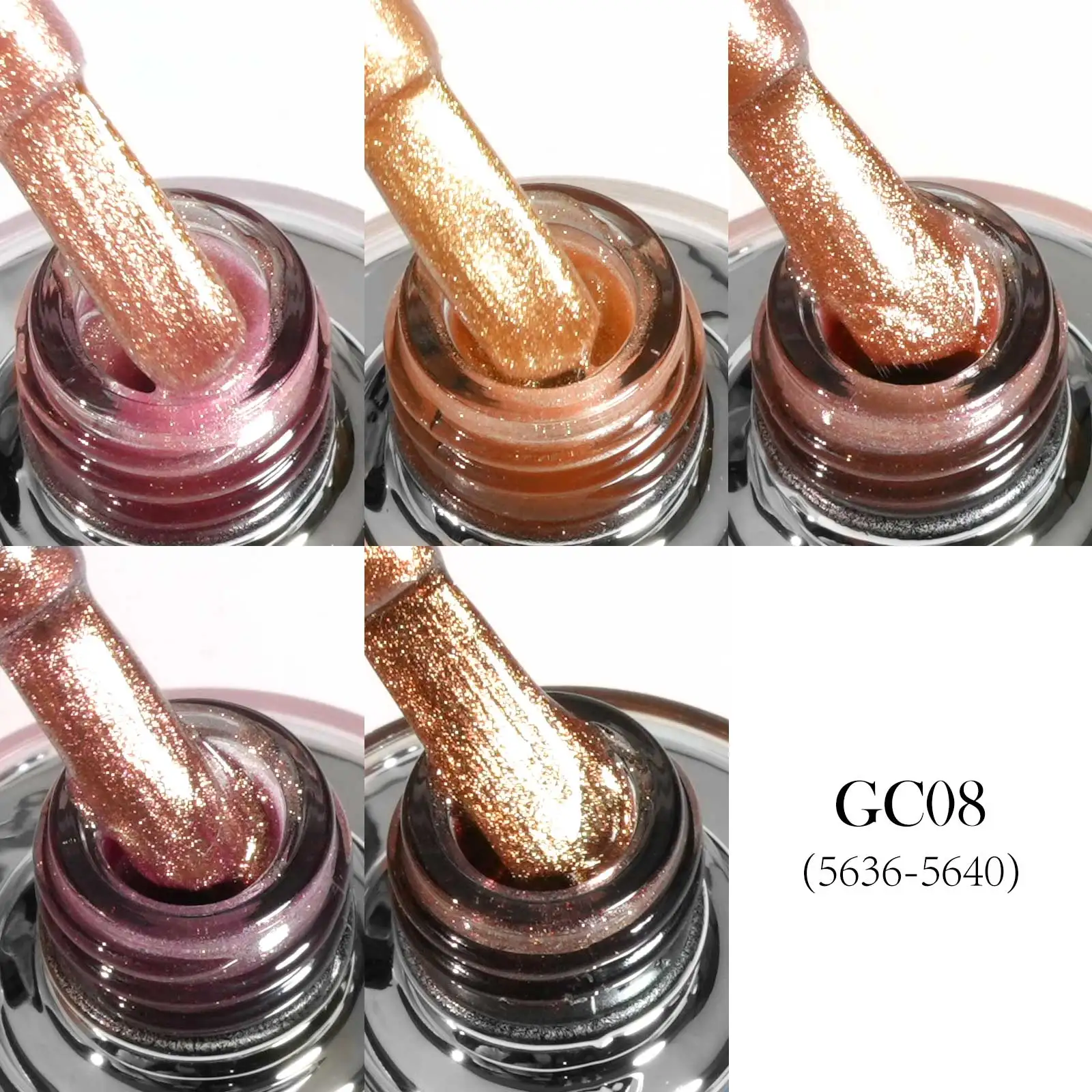 5 pz/kit VENALISA TPO LIBERA HEMA LIBERA Magic Color Cat Eye Gel Smalto per unghie Tavolozza di colori Display Ultra Glitter Diamond Gel Set