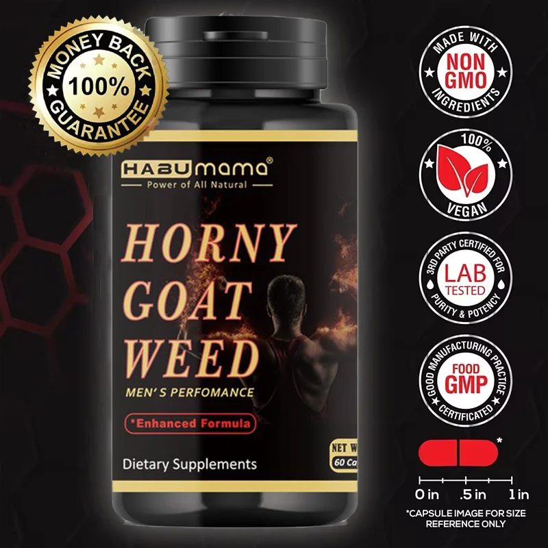 Organic Epimedium, Horny Goat Weed Supplements For Men