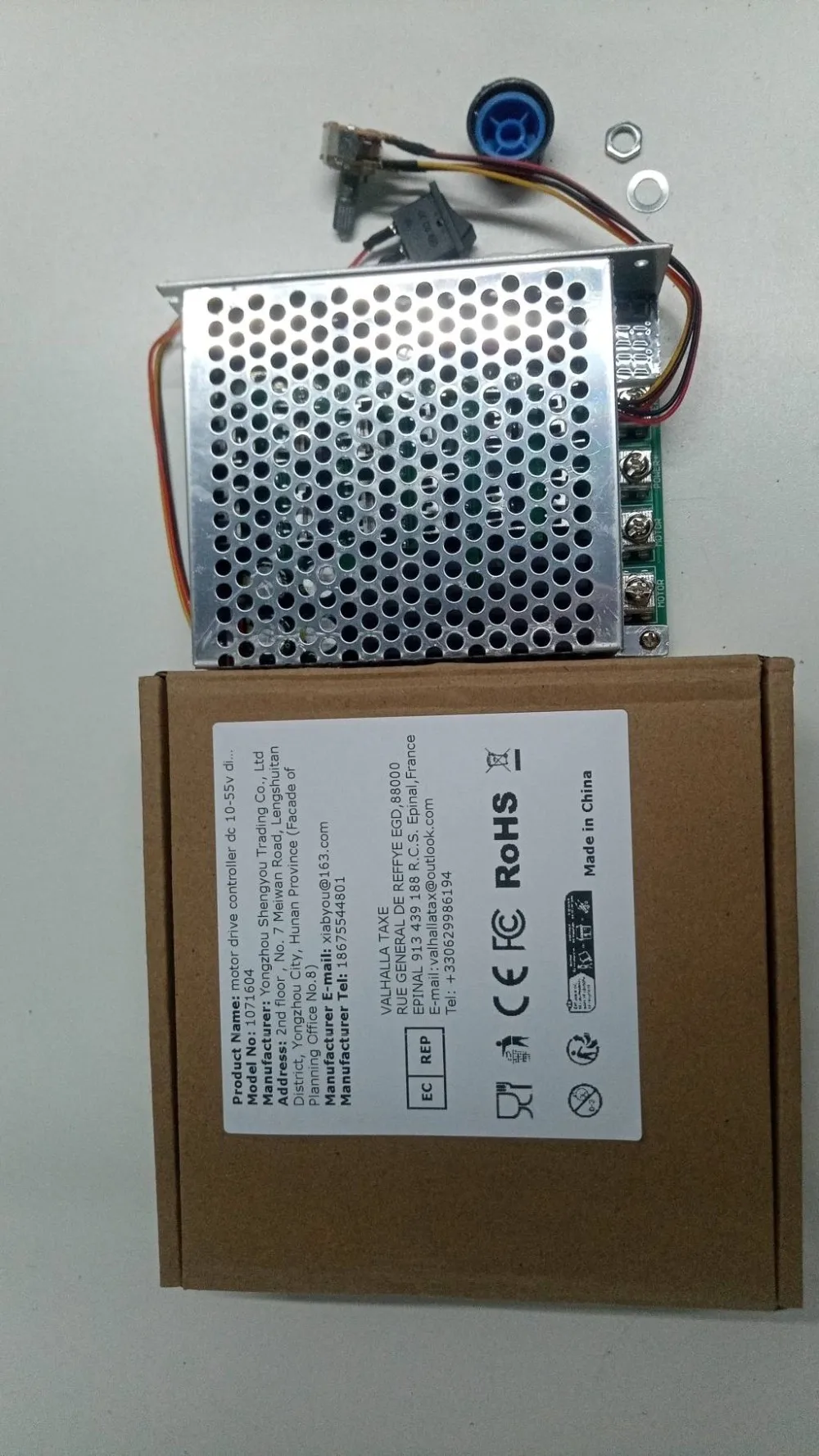 PWM DC Motor Speed Controller 100A Regulating Current DC Speed Controller 12V 24V 48V Forward/Reverse Electronic Components