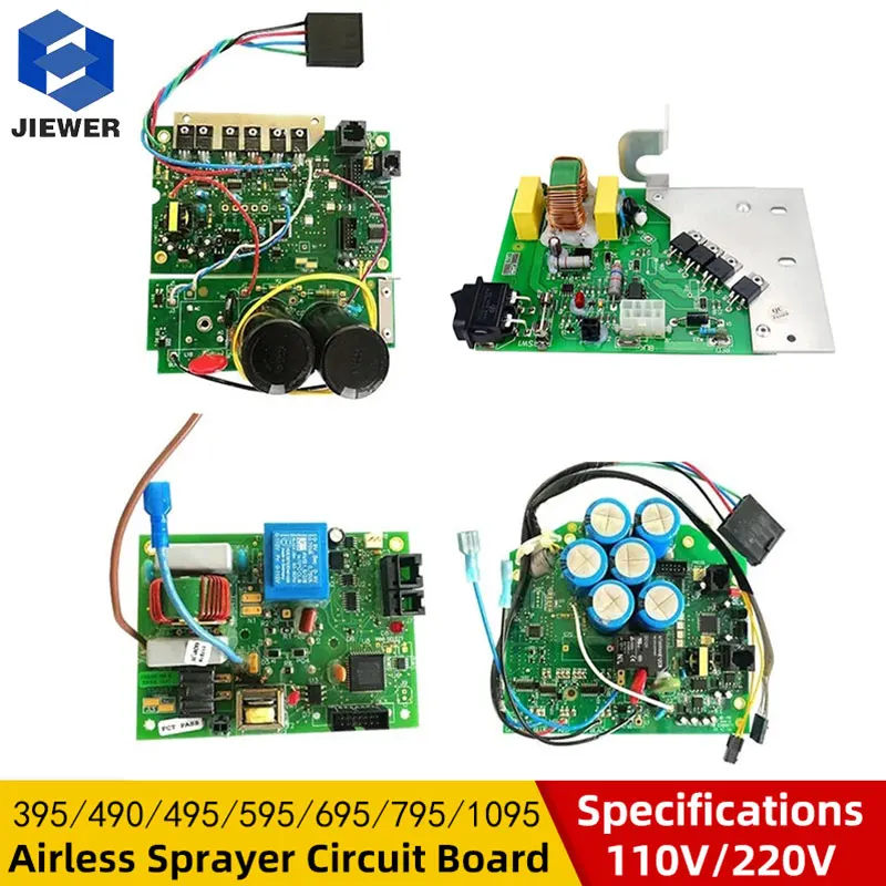 Original Circuit Board 395/490/495/595/695/795/1095 Airless Sprayer Accessories Motor Circuit Motherboard Circuit Board