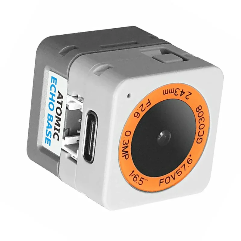 ABKQ-Programmable Controller ESP32-S3 Atoms3r-CAM AI Chatbot Kit Voice Base Visual Assistant With Camera