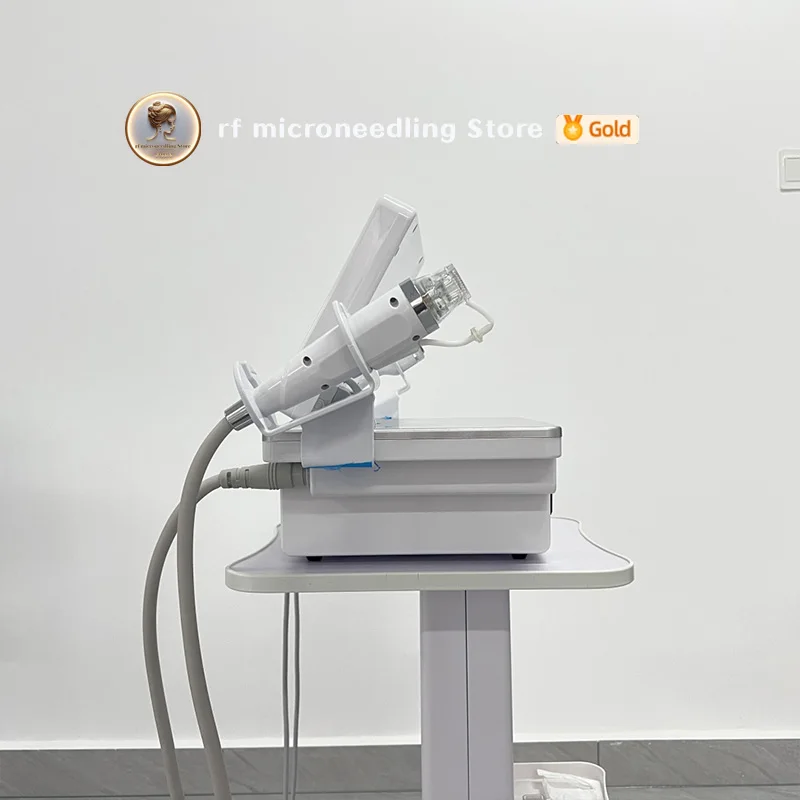 RF Microneedling Machine Fractional Microneedle Device for Skin Rejuvenation Acne Scar Removal Wrinkle Reduction Pore Tightening