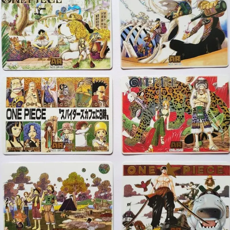 

Anime ONE PIECE Kawaii AR Flash Card Luffy Roronoa Zoro Nami Sanji Usopp Robin Edward Newgate Toys for Boys Birthday Present