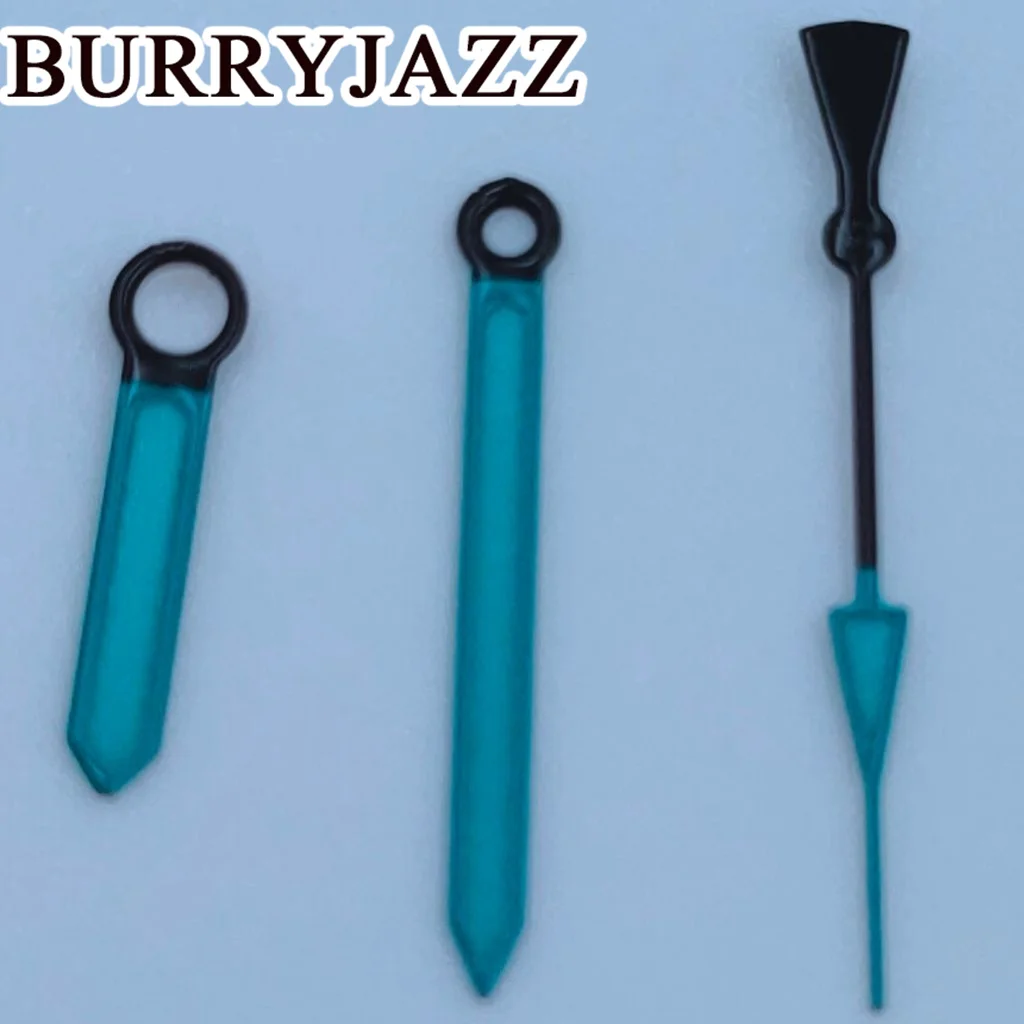 BURRYJAZZ jam tangan oranye biru tangan hijau bercahaya NH35 NH36 NH38 7S26 7S36 4R35 4R36