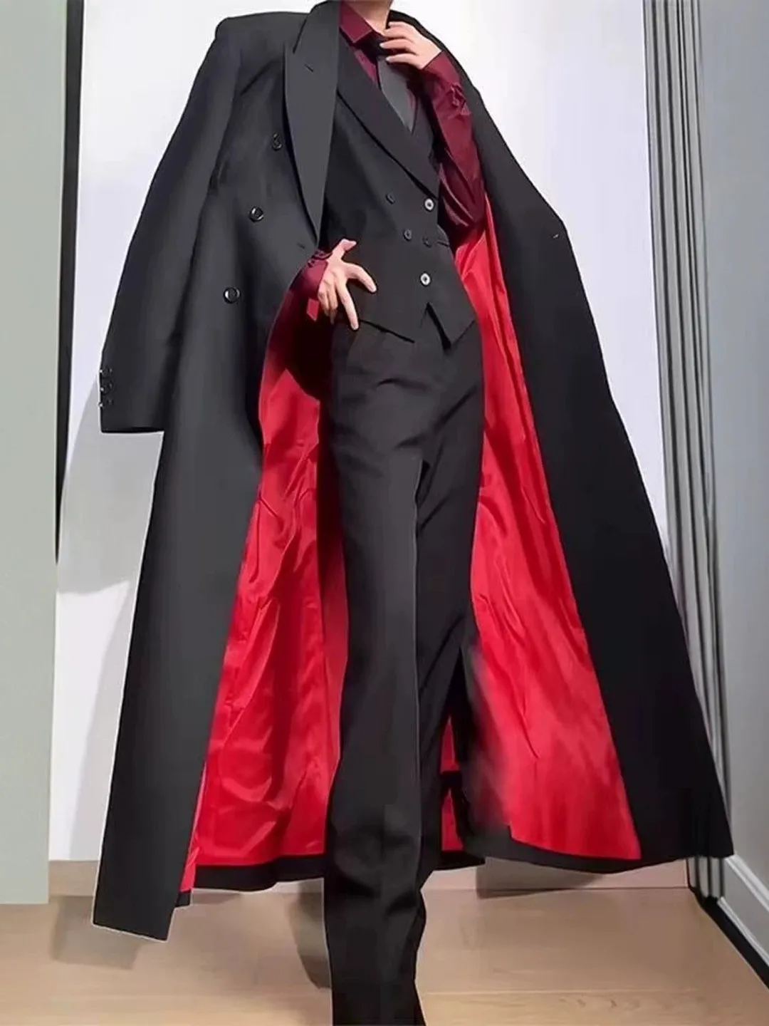 spring-autumn-dk-uniform-men's-dark-style-long-double-row-buttoned-suit-collar-windbreaker-men-padded-shoulder-waist-inward-b