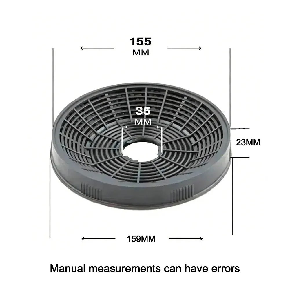 159*23mm Activated Carbon Filter For Cooker Hood Compatible With krona KU-2 Amica KF 17146, FWK-160 Cooking Appliance Accessorie