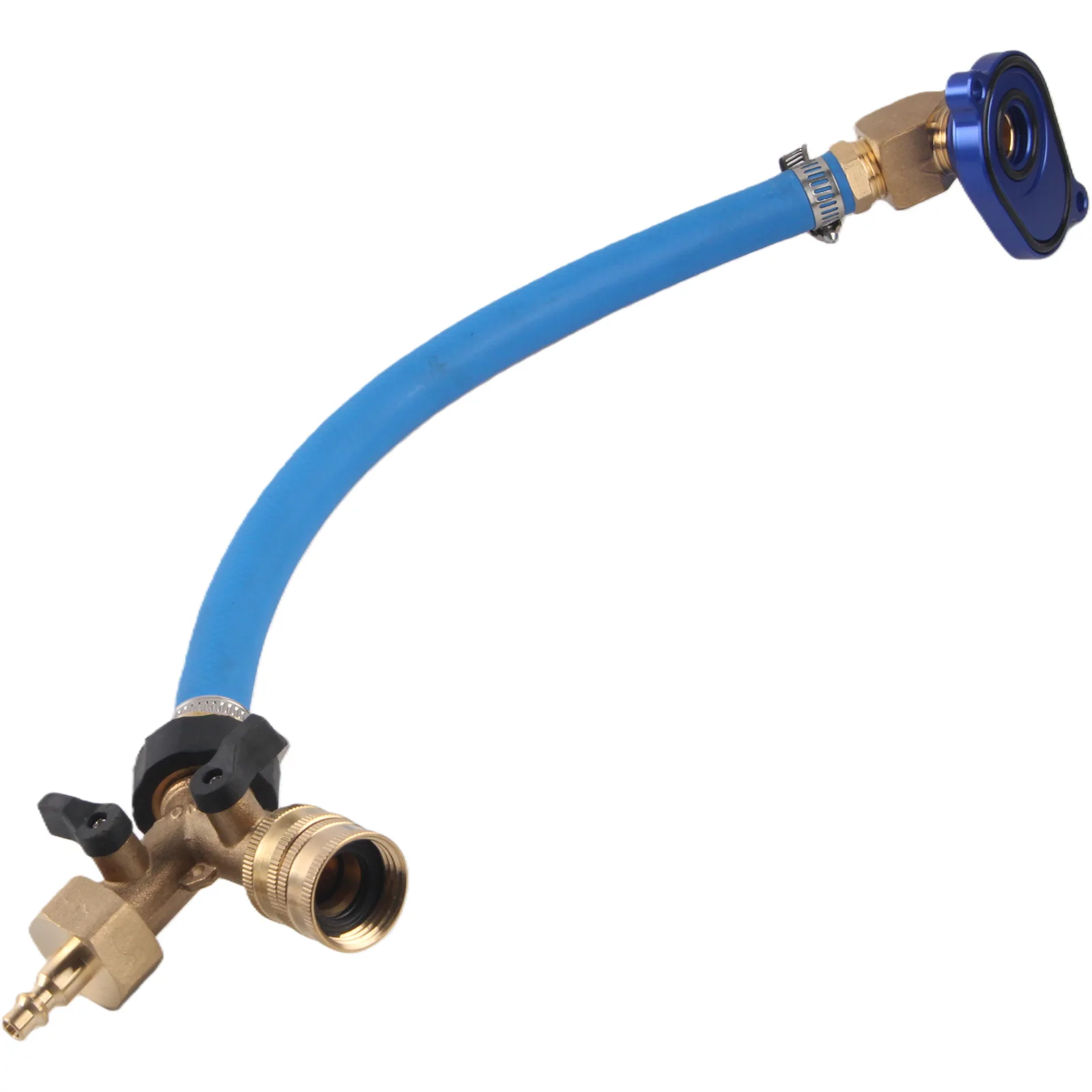 

Oil Cooler Flush Kit replacement for 2003-2010 Ford 6.0L With "Y" Port and Aluminum Anodize Adapter VT365 VT275