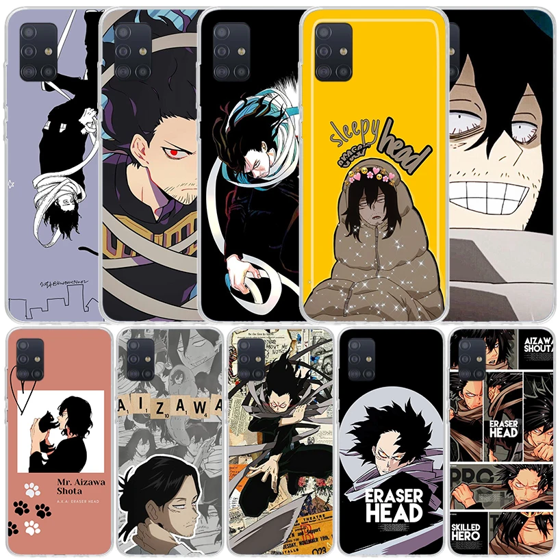 My Hero Aizawa Shouta Phone Case For Samsung Galaxy A51 A50S A41 A40 A31 A30S A21S A20S A20E A11 A10S A71 A70 A6 A7 A8 A9 Plus