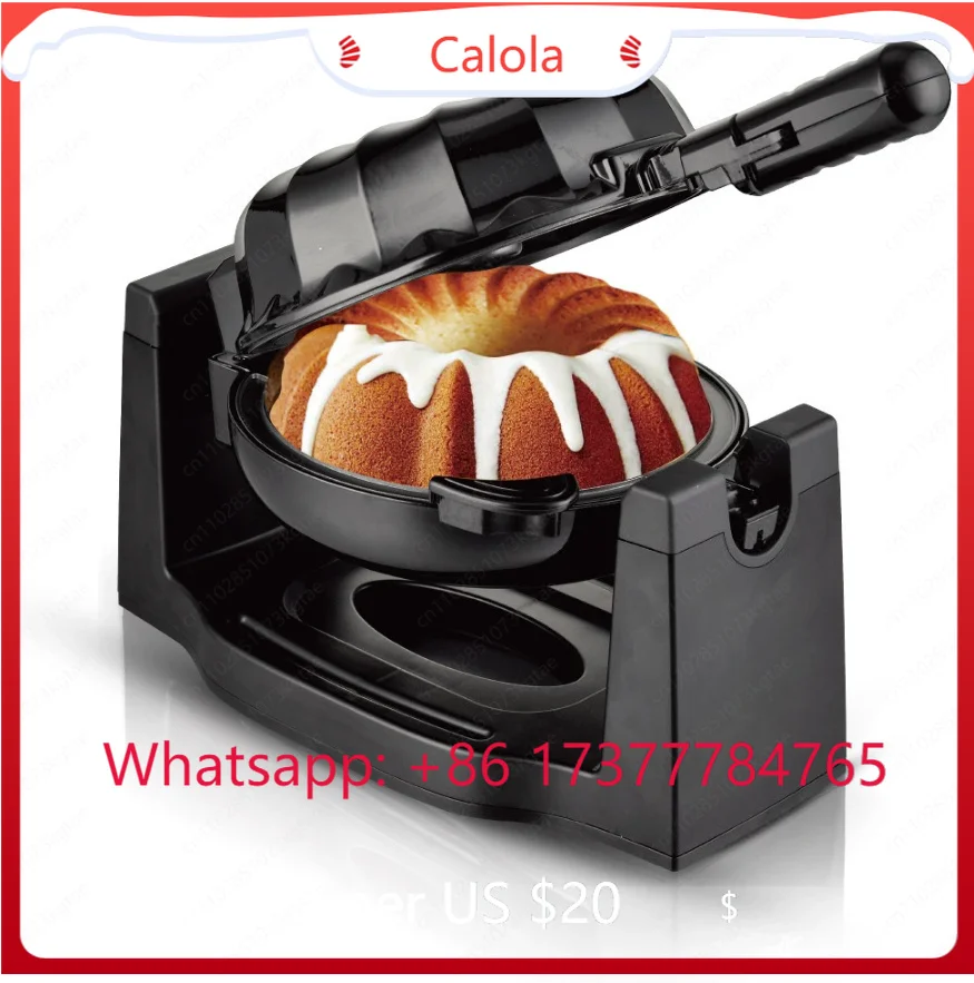 

Home Breakfast Flip Cake Machine Multifunctional Rotary Sandwich Toaster Light Food Machine
