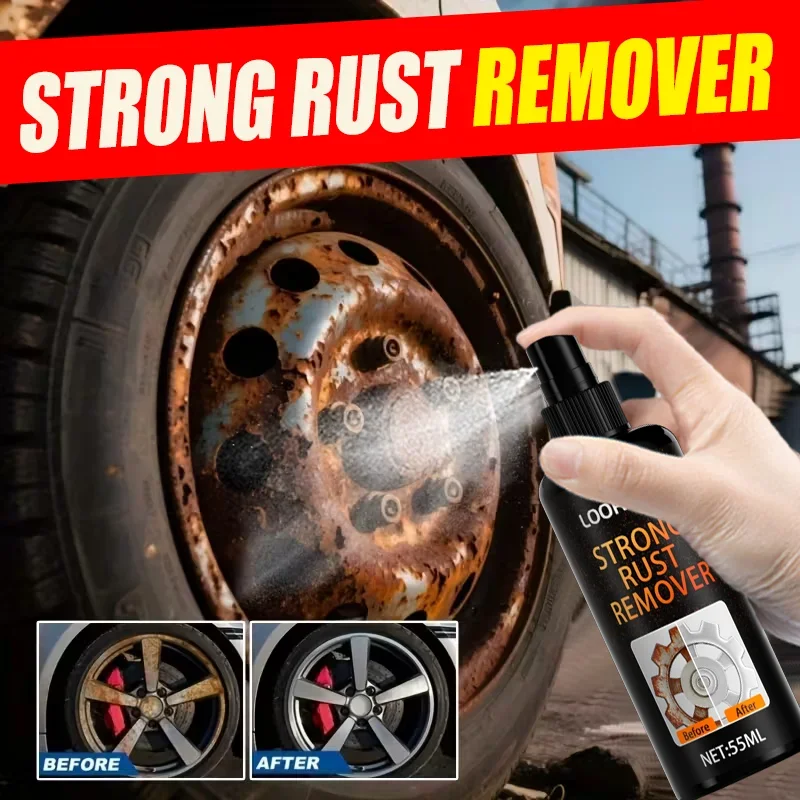 

Спрей для удаления ржавчины LOORSAN: мощное и эффективное средство для автомобильных дисков и выхлопных труб, безопасное, не оставляет следов.