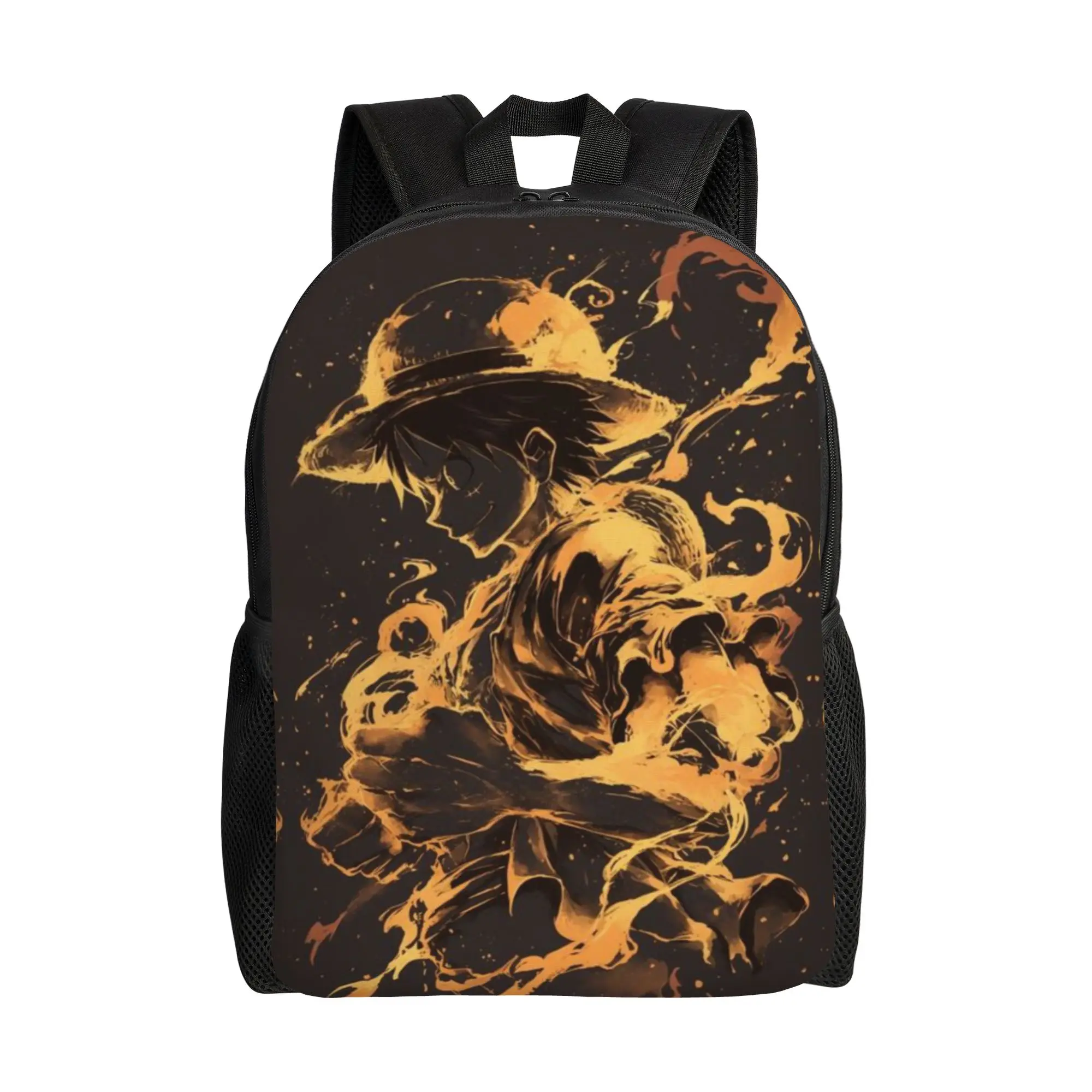 Back to school season Pirate King Anime Rucksack One Piece Female Kawaii Backpack