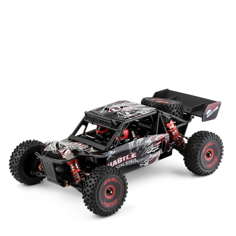 Full Scale 1:12 Brushless Electric Four-Wheel Drive Desert Big Foot Remote Control Alloy Bottom Off-Road Vehicle Model Toy Gift