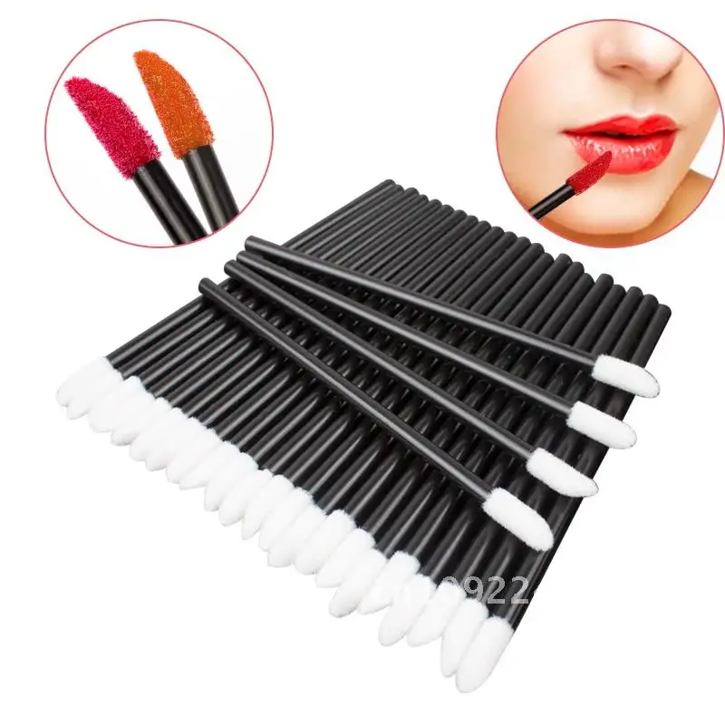 2000/1000/500/250PCS Pennello per labbra Bacchette all'ingrosso Lucidalabbra Trucchi Cosmetici Set Applicatore Pennelli per mascara