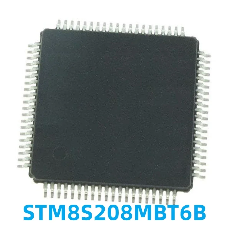 1PCS New Original Spot STM8S208MBT6B STM8S208 LQFP-80 MCU Chip