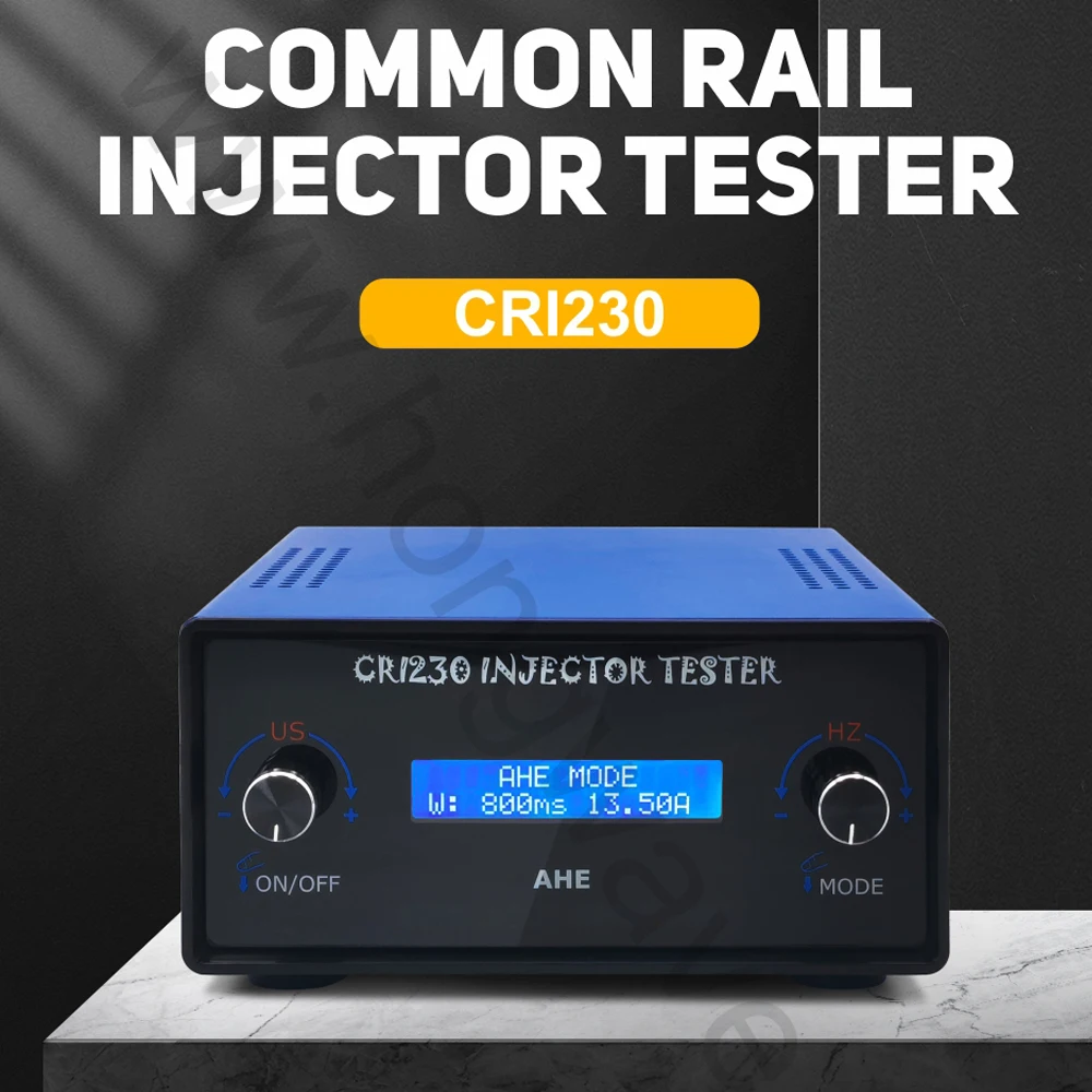 Diesel CRI230 Common Rail Injector Tester For BOSCH DENSO DELPHI CAT Injector Tester Electromagnetic With AHE Common Rail Tool