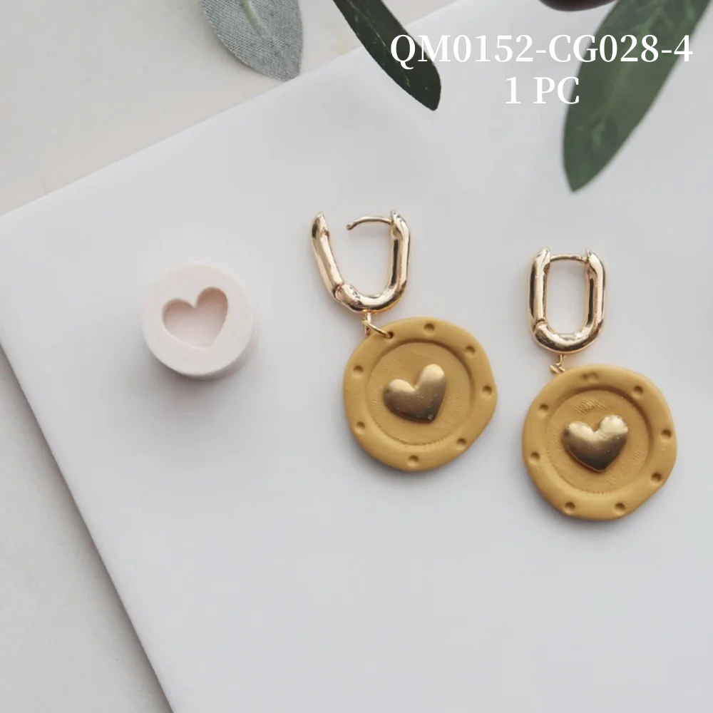 Basic Geometric Shaped Polymer Clay Cutters for DIY Earrings