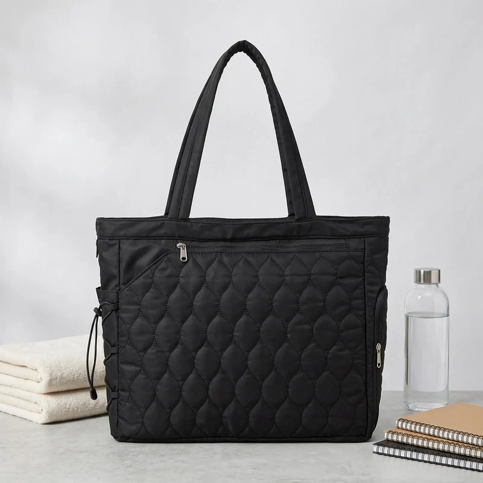 

Water Resistant Pickleball Bag with Shoe Holder Tennis Racket Tote Bag Carrying Case for Outdoor Sports