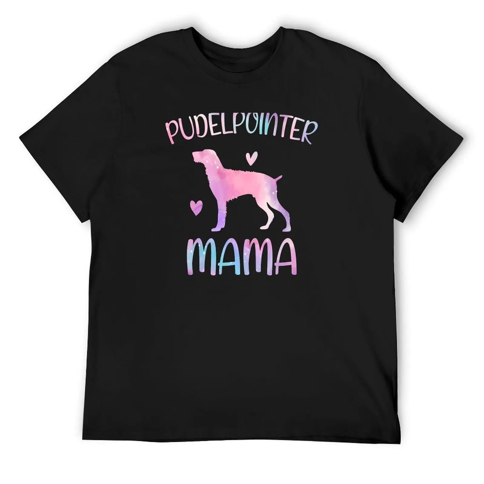 Pudelpointer Mom Shirt, Watercolor Dog Mom, Pudelpointer dog Mama mother, Pudelpointer Owner Mom Chritmas Birthday Gift T-Shirt