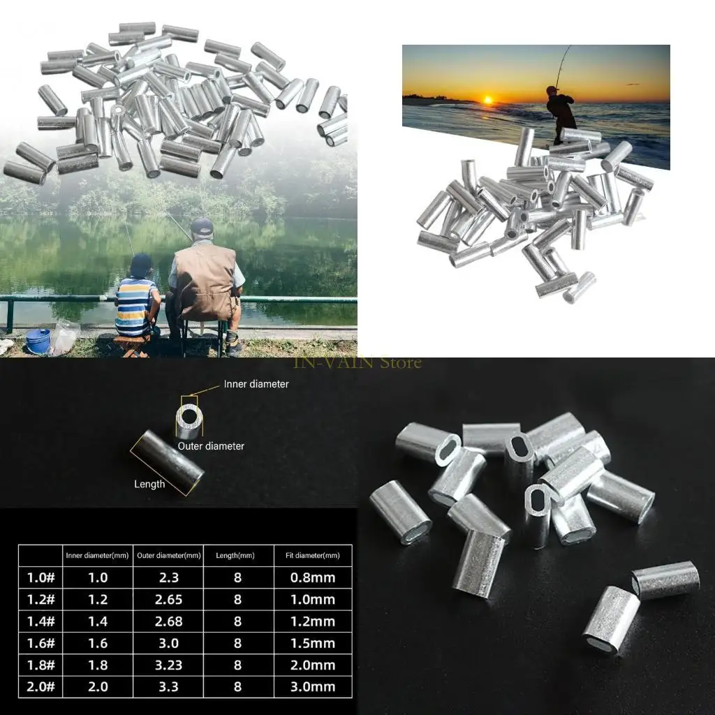 m5tc-100pcs-Рыбалка-алюминиевые-рукава-наставьте-одно-бочки-с-обжимом-петли