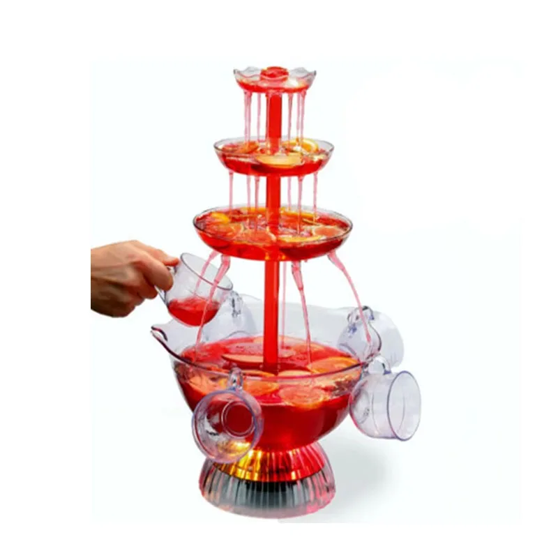 210 Red wine Fountains Factory Hotel Buffet Restaurant Wine Fountain Wine Export Machine Chocolate Fountain 110V/ 220V 24W