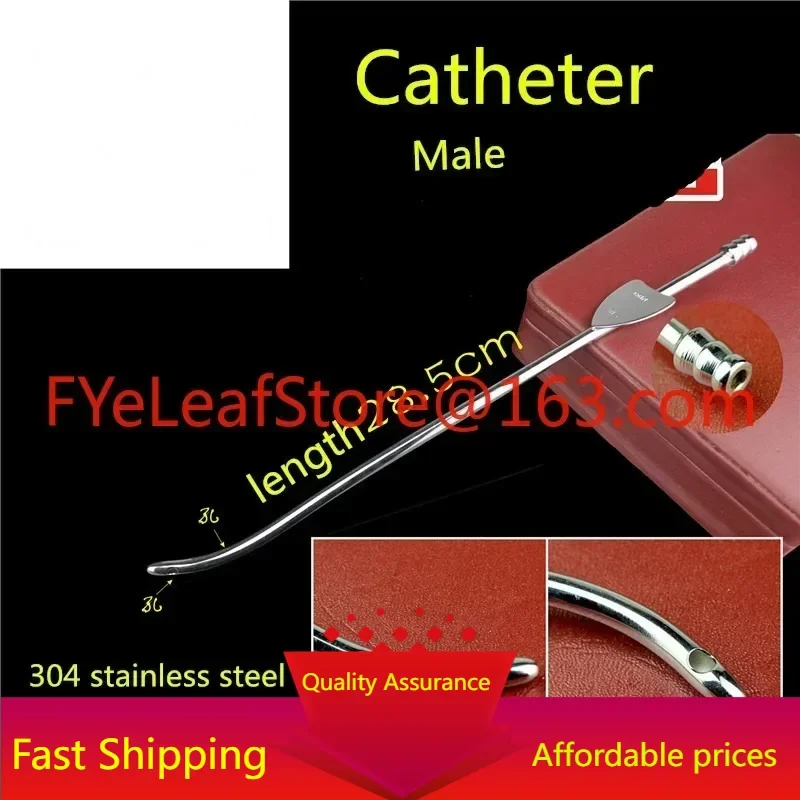 

Stainless steel stretched metal catheter