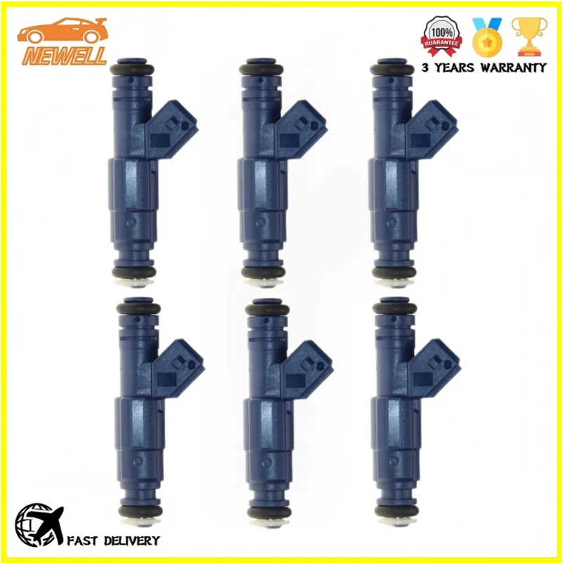 

6pcs 0280156212 62544 Fuel injector For Cadillac Catera Jimsy Opel Vauxhall Cadillac Saab 9 5 900 9000 3 0L 2 5L Engine FJ326