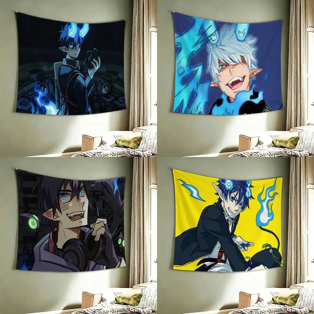 Bandera de Ao no Exorcist, Rin Okumura, Blue Exorcist, Anime, Manga, al Mejor Precio, Decoración para Exteriores, Picnic, Fiesta