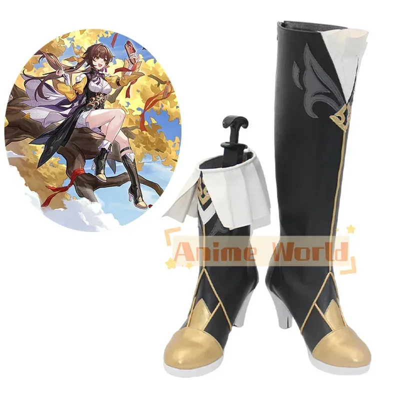 

Honkai: Rail Sushang Shoes Cosplay Boots Halloween Boots Custom Made