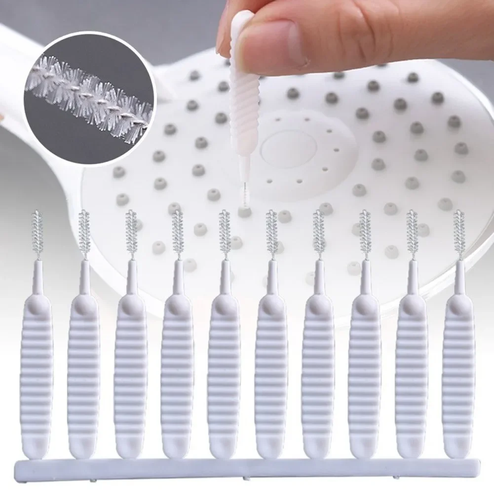 

Shower Head Gap Hole Cleaning Brush Bathroom Cleaning Gap Hole Brush Washing Anti-clogging Small Brush Pore Gap Cleaning Tool