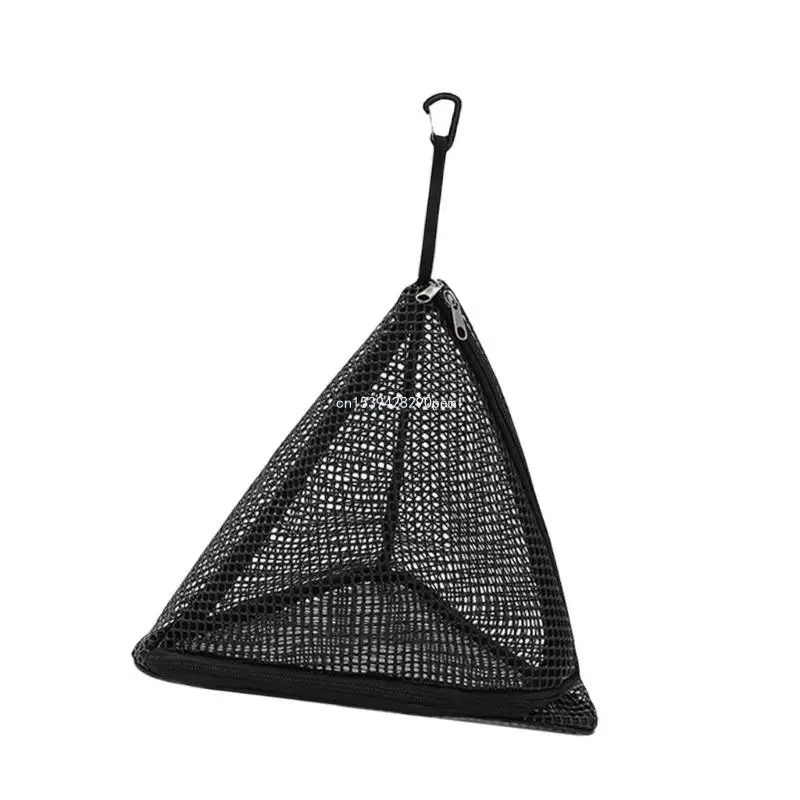 Large Capacity Triangles Drying Net PortabilityTriangles Meshes Pocket Household