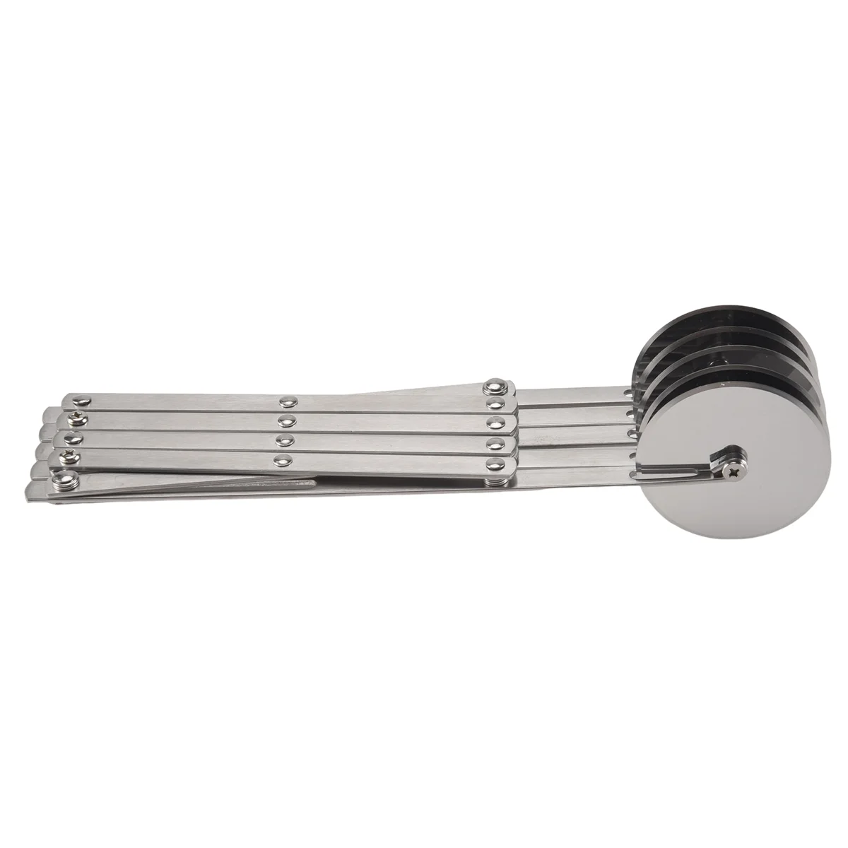 NN89R 5륜 페이스트리 커터 피자 커터 멀티 휠 반죽 커터 확장형 피자 슬라이서 베이킹 커터 롤러 페이스트리 나이프