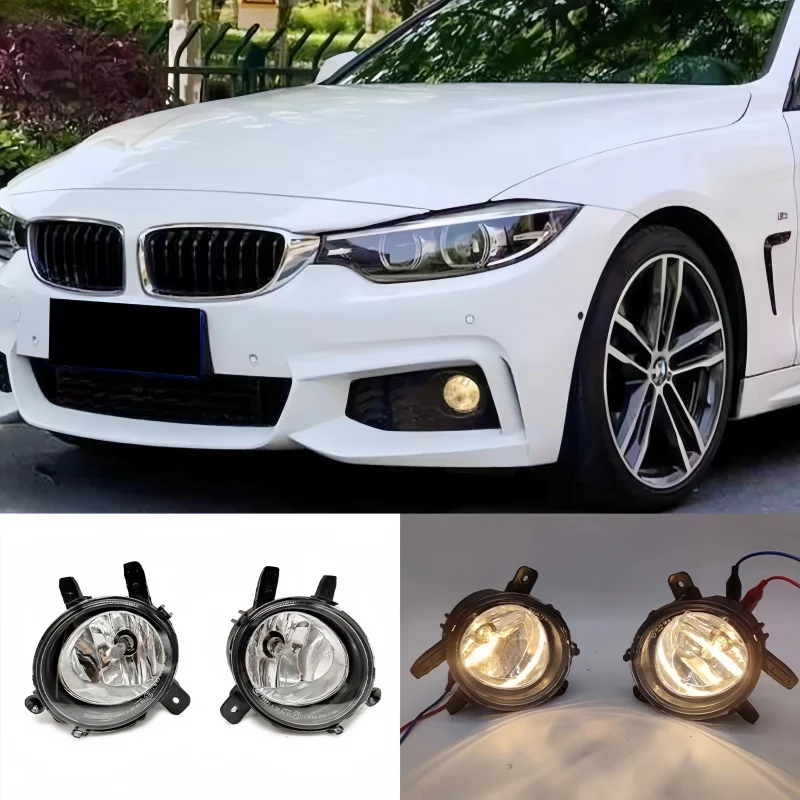 

For BMW F20 F21 F22 F23 F45 F46 F30 F31 F34 F35 Front Bumper LED Halogen Bulbs Headlight 12V Car Fog Lamp Assembly