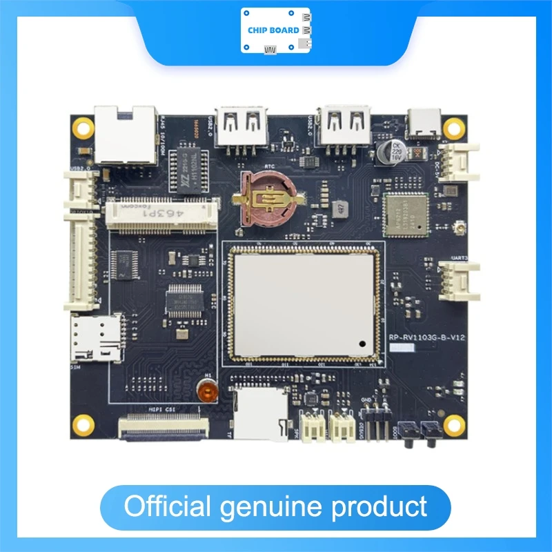 Rpdzkj RP-RV1106B Dev Board, Rockchip RV1106B, Smart Door Lock Platform with 128MB RAM and 4GB Storage