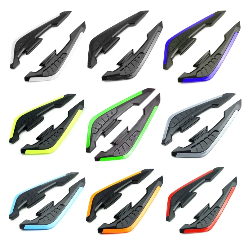 

094D 1 Pair Motorcycle Winglets Side Fairing Winglets Spoiler Aerodynamic Wing Modified Accessory Wind Wing