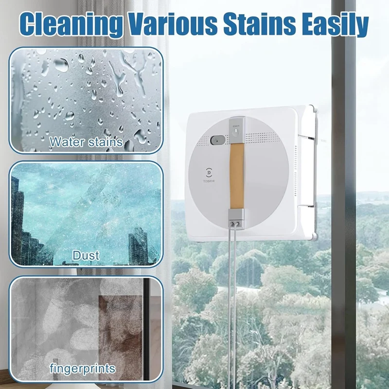 For Ecovacs Winbot W1 / W1 Pro / W2 / W2 Omni Window Cleaning Robots, Window Cleaner Robot Cleaning Cloth