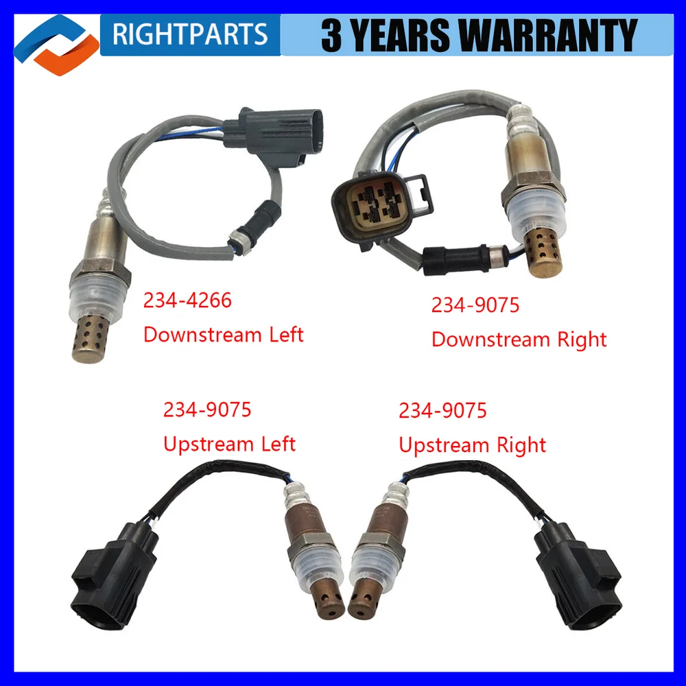 

4X Upstream+Downstream Oxygen Sensor For Land Rover LR3 05-06 Range Rover Sport