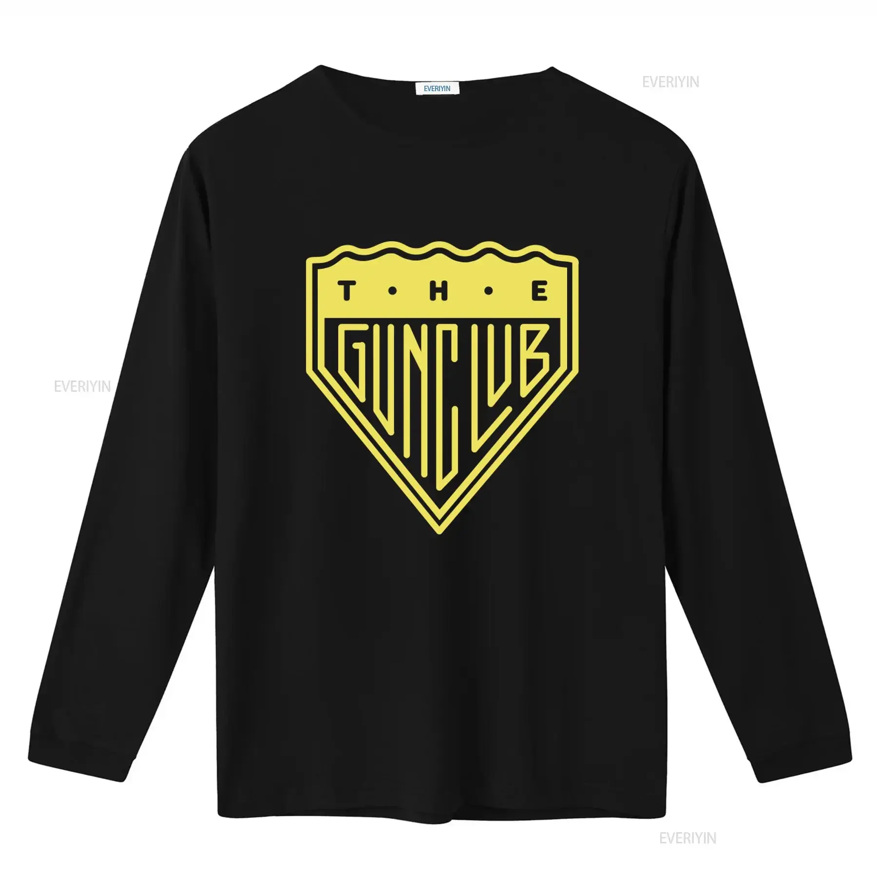 The Gun Club T Shirt Stylish and Trendy for Fashion Forward Individuals vintage Washed homme Breathable Soft Comfortable
