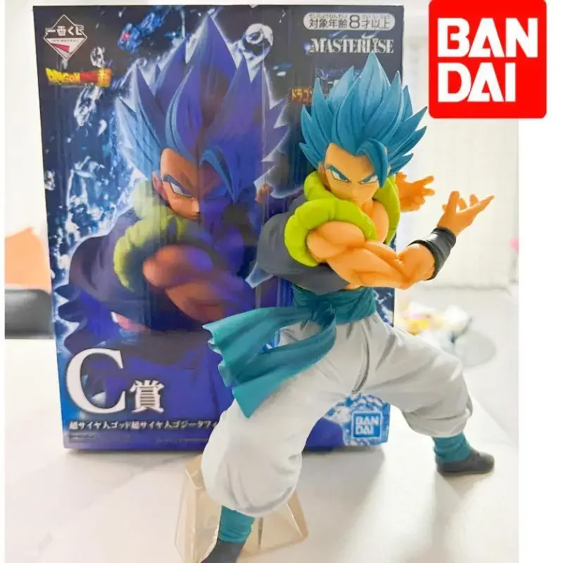 In Stock Banpresto Ichiban Vsz Reward C Dragon Ball Super Saiyan Blue Gogeta Action Figure Collection Model Anime Figure Toys