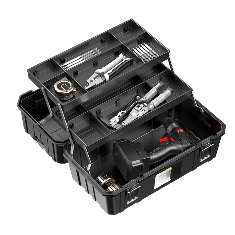 Tool Organizer Heavy Duty Portable Toolbox Rolling Lockable Metal Tool Chest Tool Storage Garage Workshop Mechanic Electrician