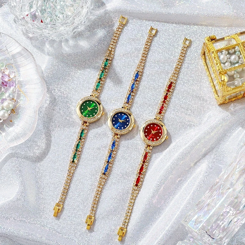 

Новые модные роскошные часы-браслет для женщин, повседневные кварцевые часы, женские студенческие часы из нержавеющей стали с кристаллами, Reloj Mujer, хит продаж